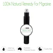 Migraine Relief Roll On with Peppermint/Eucalyptus/Lavender Essential Oil 10ml