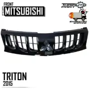 FRONT BLACK GRILLE FOR MITSUBISHI TRITON L200 2015-2018 MQ PICKUP (for: Mitsubishi)