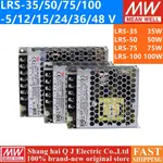 MEAN WELL LRS-100-5 LRS-100-12 LRS-100-15 LRS-100-24 LRS-100