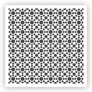 Polka Dots #3 Circles Bubbles Stencil - Choose a Size - Laser-Cut Reusable