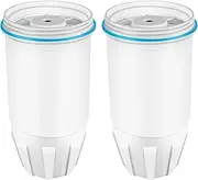 Water Filter Replacement for ZERO Pitchers and Dispensers ZR-001 ZR-017 ZD-010RP, Multi-Stage Filter System Reduce Lead, 0 TDS, 0 Water Filters 2 Pack SETFEEL