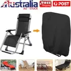 Gravity Folding Chair Cover Waterproof Dustproof Lawn Patio Furniture Covers AU