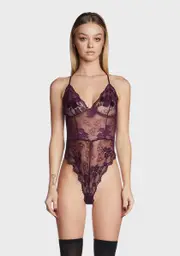 Gem Stunning And Real Lace Teddy
