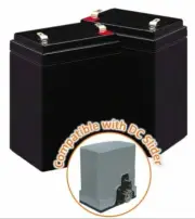 Battery Back Up Backup BBU suit DC Slider SLG 700 1000 Slide Gate Motor