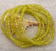 Wholesale Lot 6 Pcs Natural 4mm Green Peridot Healing Stretch Bracelet 7.5" AAA