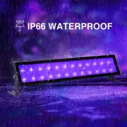 HG 48W 48LEDs UV Black Light Wall Washer UV Light Bar Wash Light Stage Lights Fo