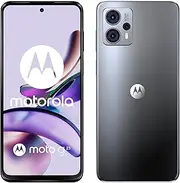 [Motorola] Moto (g23, 6.5 Inch 90 Hz HD+ Display, 50 MP Quad Pixel Camera, Dolby Atmos Stereo Speakers, 5000 mAh Battery, TurboPower Charging, 4/128 GB or 8/128GB, Dual SIM), Matte Charcoal