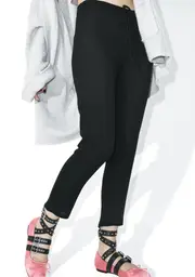 Funny Face Cropped Pants