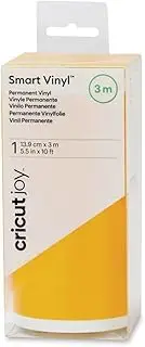 Cricut Smart Permanent Matte Vinyl (5.5in x 120in, Maize Yellow) for Joy Machine - matless Cutting for Shapes up to 4ft, & Repeated cuts up to 20ft