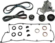 TCKWP284 KTBA177P RTTKWP284 TFK177P Timing Belt Kit with Water Pump Gates Compatible With HYUNDAI Tiburon ELANTRA Compatible with KIA 2.0L KTBA184P