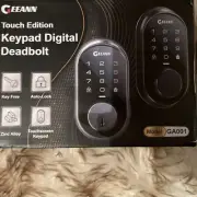 touch edition keypad digital deadbolt