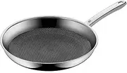 [WMF] Frying Pan Coated Ø 28 cm Black Profi Resist Stainless Steel Handle Multilayer Material with Honeycomb Structure Suitable for Induction Hobs Wash by Hand