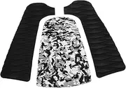EXAOMBLE Surfboard Traction Pads Non Slip Deck Grip Mats Self Adhesive Skid Tail Pads for Surfboards Skimboards Lightweight Portable Surf Accessories