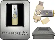 Linux Best OS Collection Set Universal 6-in-1 MultiBoot Bootable Live Install and Recovery USB Flash Thumb Drive + Tin Case