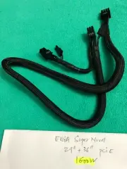 LOT 4 PCs EVGA SuperNOVA 8 PIN TO 2X 8 pin PCIE VGA Power Supply Cable,ORIGINA