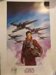 Star Wars Dave Dorman Lithograph Wedge Signed Limited Edition #5/1500 Remarque