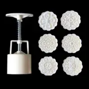 Mooncake Mold 50g Cookie Stamps DIY Mooncake Biscuit Cutter Maker