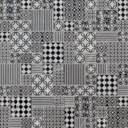 MSI SMOT-TET-10MM 11-13/16" x 11-13/16" Deco Mosaic Sheet - Honed - Nero
