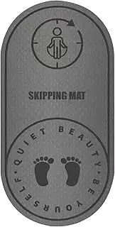 Jump Rope Mat, Shock Absorption Skipping Mat, Non-Slip Exercise Mat for Indoor Outdoor, Larger Fitness Pad, Professional Yoga Mat, Shock Absorption Rug for sport, Durable Workout Jump Rope Pad