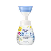 在飛比找PChome24h購物優惠-日本KAO花王-蜜妮Biore花朵造型泡泡保濕洗手慕斯240