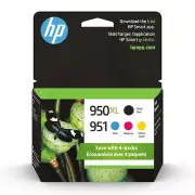 HP Cyan Ink Cartridge for OfficeJet Printers 2300 Pages Original Ink