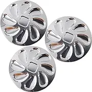 RONYOUNG 3PCS Stainless Steel Oyster Plate and Grill Pan Serving Trays for Scallop, Sauce and Lemons, Shell Shaped Pan