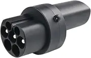 Type 2 To Tesla Adapter，Tesla Adaptor Charger Converter Plug，Compatible With Tesla Model S/X/3/Y