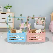 Baby Storage Crate Hamper Easy to Install Shower Party Basket with Handle jeusx