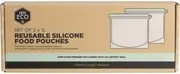 Ever Eco Reusable Silicone Food Pouches 1L 2pk