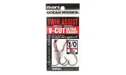Varivas AH-66 Ocean Works Twin Assist V Cut Ultra Sharp Size 1/0 (4599)