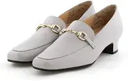 卑弥呼(ヒミコ) Himiko 605003 Women's Loafers HIMIKO 605003 Bit Design Heel Loafers
