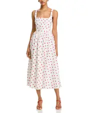 Wayf Desi A Line Corset Dress