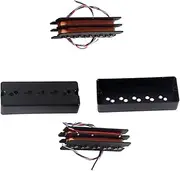 ERINGOGO String Double Layer Soapbar Bass Humbucker Pickup Set for Bass Guitar Parts High Output Durable Accessories and Enhanced Sound Clarity