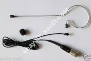 Omnidirectional Headworn Headset Microphone Mic For Audio Technica Hirose 4Pin