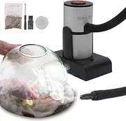 Drink And Food Smoker Infuser Kit Portable Handheld Smoke Infuser Cold Smoker Food Smoker Gun for Meat Cooking Smoker Tools with Wood Chips for Bar Cooking Meat BBQ Drinks