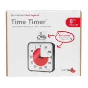 Time Timer TTMTT08BW 8 in. Original Time Timer Black