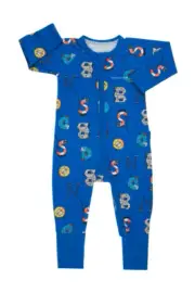 Bonds Baby Long Sleeve Zip Zippy Wondersuit Romper size 0000 Bonds Take A Hike