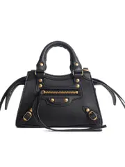 Balenciaga Neo Classic Nano Handbag in Black
