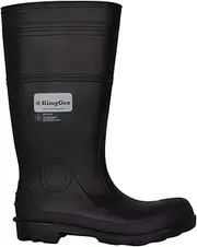 Mens Kinggee Hydroguard Safety Black Gumboot Shoes