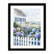 Beach House Canvas art Print