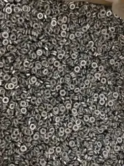 6/32" MACHINE SCREW HEX NUTS ZINC LOT OF 500