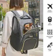 Kenneth Cole Reaction Collapsible Travel Pet Carrier Soft Multi-Entry 18lbs- New