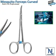 Surgical Hemostatic Clamp Forceps Artery Mosquito Forceps Curved Dentist Locking