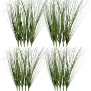 PCS Fake Grass Decor Artificial Plants Outdoor Artificial Shrubs Wheat 20 Green