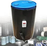 Drum Heater Barrel Band for 55 Gallon Metal Oil Drum, 2300 Watt Grease Keg Heater, Temperature Adjustment Insulated Band Heater Pail Heater,B