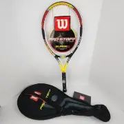 Wilson Pro Staff Surge X Tennis Racket (T7465) w/ Cover - 4 1/4 in, Unstrung, MP