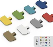 XIAOXI Cable Labels Large Size, Write On Cord Label, Wire Labels, Cable Tags and Wire Tags for Cable Management and Identification - 20 Pcs (Multi-Color)