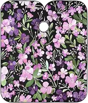 RPLIFE Floral Purple Cloth Hair Cutting Cape Hair Coloring Cape, Barber Cape Extra Large, Floral Purple