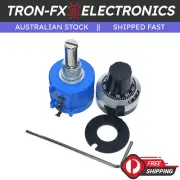 1PCS 3590S-2-501L 500R Multiturn Wirewound Potentiometer + Counting Dial Knob