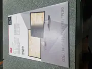 3M Privacy Filter for 24" Monitor with Adhesive Strips and Slide Mounts, 16:9 Unused unit. Open packaging.